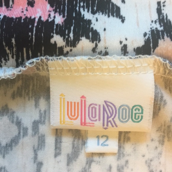 LulaRoe LLR kid’s Azure Skirt Size 12 NWT - Picture 2 of 8